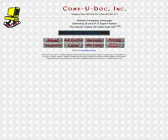 Compudoc.com(The Computer company that makes house calls (SM)) Screenshot