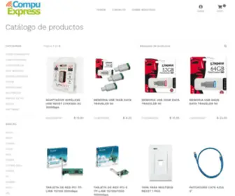 Compuexpresspty.com(Compu Express Online) Screenshot