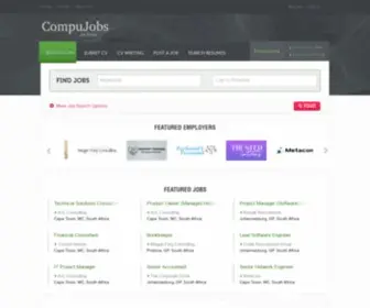 Compujobs.co.za(Jobs in South Africa) Screenshot