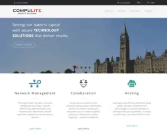 Compulite.ca(Managed IT Services) Screenshot