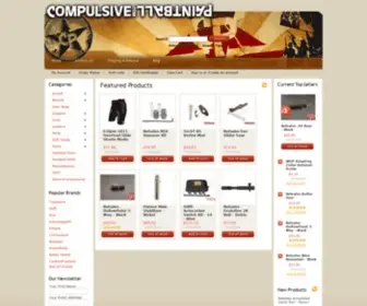 Compulsivepaintball.com(Paintball) Screenshot