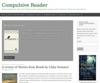 Compulsivereader.com(Reviews of books by some of the hottest writers working today) Screenshot