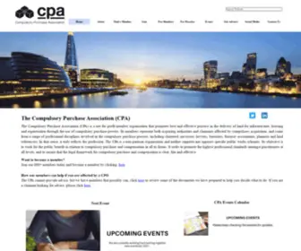 Compulsorypurchaseassociation.org(Compulsory Purchase Association) Screenshot