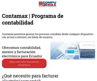 Compumax.ec(Programa de contabilidad) Screenshot