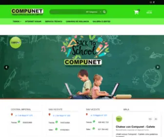 Compunetsac.com(Compunetsac) Screenshot