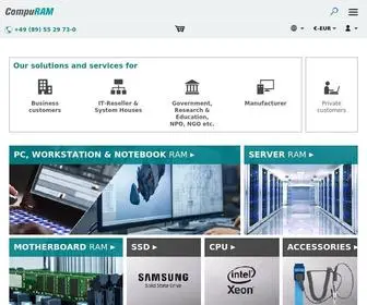 Compuram.biz(Memory RAM & SSD) Screenshot