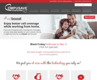 Compusave.ca(Computer Sales & Service) Screenshot