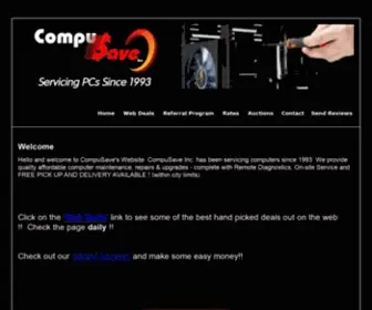 Compusave.net(CompuSave, Inc) Screenshot