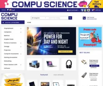 Compuscience.com.eg(Compuscience Egypt) Screenshot