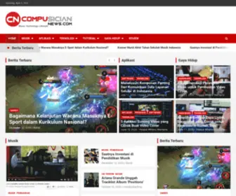 Compusiciannews.com(Media Musik Digital) Screenshot