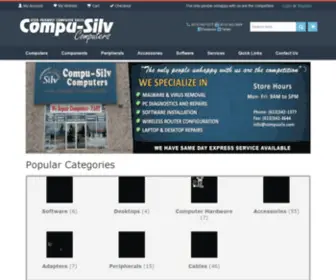 Compusilv.com(Compu-Silv Computers) Screenshot