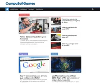 Compusoftgames.com(Computación) Screenshot