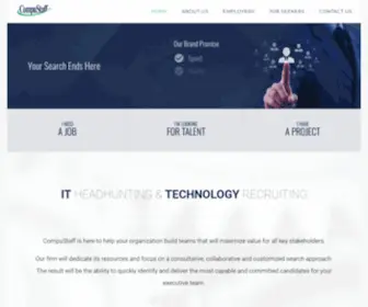 Compustaff.com(IT Headhunting & Technology Recruiting) Screenshot