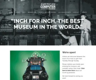 Compustory.com(American Computer and Robotics Museum) Screenshot