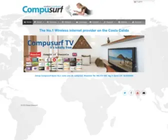 Compusurf.es(No.1 WISP on the Costa Calida) Screenshot