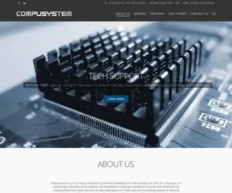 Compusystem.gr(Ολοκληρωμένες Λύσεις Μηχανογράφησης) Screenshot