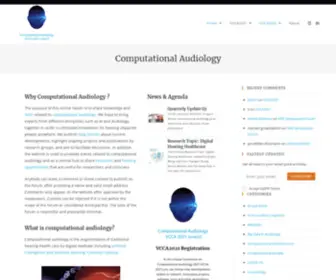 Computationalaudiology.com(Computational Audiology Computational Audiology) Screenshot