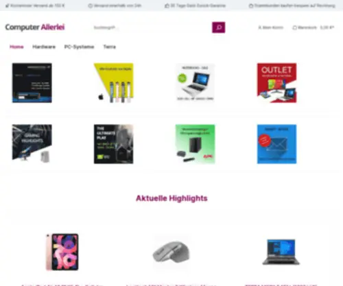 Computer-Allerlei.shop(Startverzeichnis) Screenshot