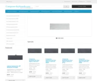 Computer-Keyboards.com(Offering high quality laptop keyboard and keys) Screenshot