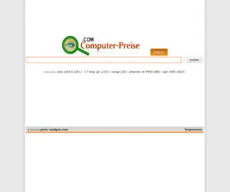 Computer-Preise.com(Computer Preise) Screenshot