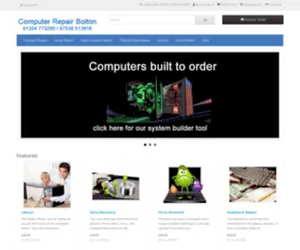 Computer-Repair-Bolton.co.uk(We are a computer shop) Screenshot