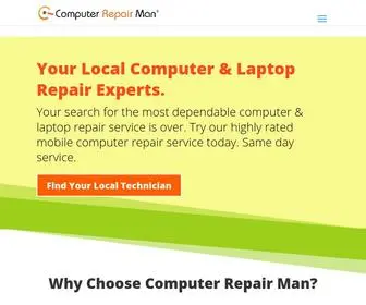 Computer-Repair-Man.co.uk(Your search for the most dependable local computer & laptop repair service) Screenshot