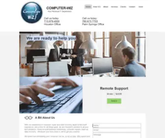 Computer-Wiz.net(Computer Support) Screenshot