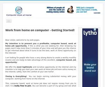 Computer-Work-AT-Home-JOB.com(Legitimate jobs on the Internet) Screenshot