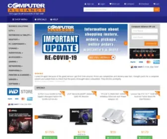 Computeralliance.com.au(Online Computer Store) Screenshot