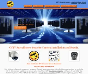 Computerandsecuritycamera.com(CCTV Security Camera Installation and Data Wiring) Screenshot