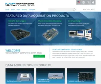 Computerboards.com(Data Acquisition (DAQ) from Measurement Computing) Screenshot