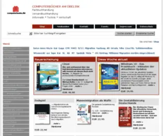 Computerbooks.de(Bücher und mehr bestellen in der Online) Screenshot