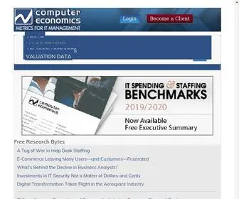 Computereconomics.com(Computer Economics) Screenshot