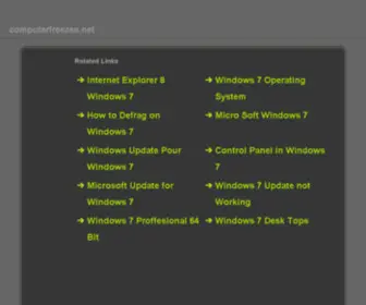 Computerfreezes.net(Computer freezes) Screenshot