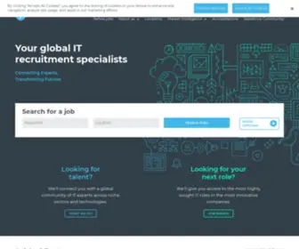 Computerfutures.com(Wij helpen techspecialisten met het vinden van een nieuwe tijdelijke of vaste uitdaging) Screenshot