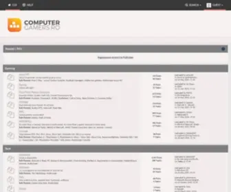 Computergamers.ro(ComputerGamers Forum) Screenshot