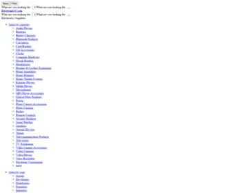Computerhardware1.com(B2B portal for the Electronics Industry) Screenshot
