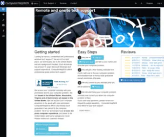 Computerhelpsos.com(ComputerHelpSOS IT Support & Consulting) Screenshot