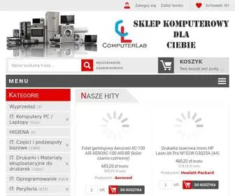 Computerlab.pl(ComputerLab Internetowy Sklep IT RTV AGD) Screenshot