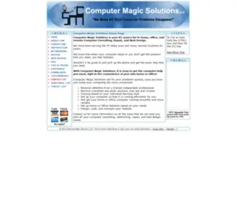 Computermagicsolutions.com(Computer Magic Solutions) Screenshot
