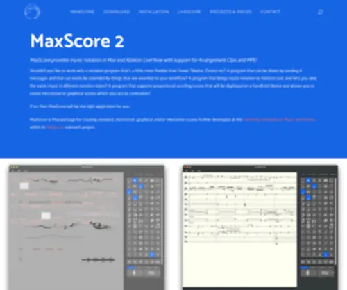 Computermusicnotation.com(Computermusicnotation) Screenshot