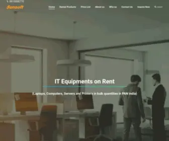 Computeronrent.com(Computers on Rent) Screenshot