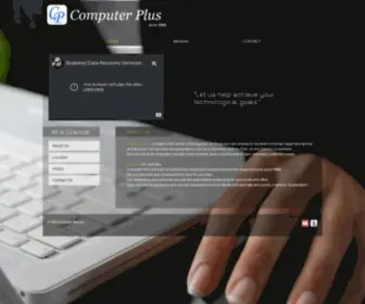 Computerplusdc.com(Computer Plus) Screenshot