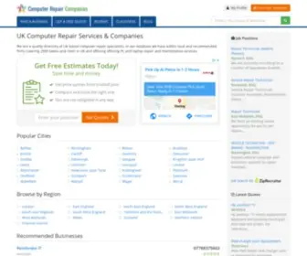 Computerrepaircompanies.co.uk(Computer Repair Services Company) Screenshot