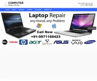 Computerrepairhome.com(Laptop Repair in Delhi) Screenshot