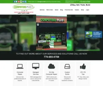 Computerrepairofkennesaw.com(Georgia Cell Phone and Computer Repair) Screenshot
