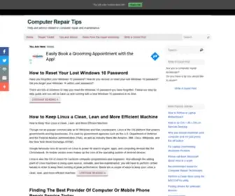 Computerrepairtips.net(Computer Repair Tips) Screenshot