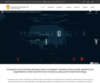 Computersandcontrols.com(Computers and Controls Ltd) Screenshot