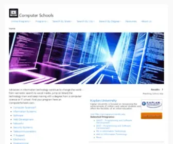 Computerschools.com(Computer Science/It Programs Directory) Screenshot