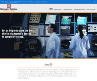 Computersciencems.com(Online Master's in Computer Science Degrees) Screenshot